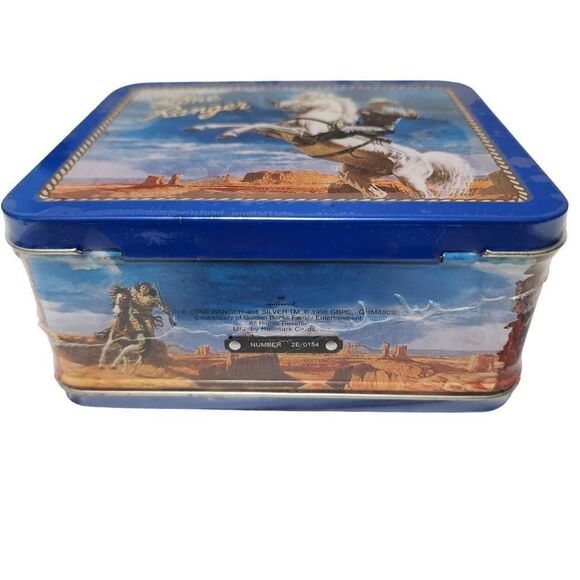 The Lone Ranger New Hallmark Metal Vintage Lunch Box Retro Limited Edition Movie - Picture 4 of 6